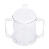 Double Handle Mug Lightweight Water Drinking Cup for Children Elderly