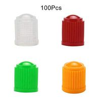 Plastic Car Motorcycle Truck Wheel Tire Stem Cap Dust Cover Lid Black Tyre Air Wheel Stem Caps