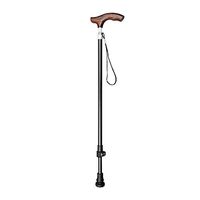 HXZXH Canes for Men Fashionable Walking Cane Stick with Rubber Tips Prongs Heavy Duty Adjustable Ultra Light Weight Hand Crutch with Wooden Handle Graphite