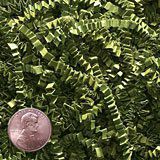 Krafty Klassics 1/2 lb (8oz) Olive Green Crinkle Cut Crimped Paper Shred