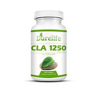 CLA 1250 Mg 180 Count 80% Conjugated Linoleic Acid, DureLife CLA 1,250 is A Weight Management Diet Supplement Fat Burner and A Non-GMO Natural Weightloss Supplement by Boosting The Metabolism