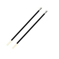 Forum Novelties Long Cigarette Holder Plastic Costume Accessory-Flapper, Beatnik (2 Pack)