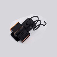 ETERLY Wall Mount Hair Dryer Organizer Shelf Hair Dryer Storage Hanging Aluminum Alloy Hair Dryer Holder