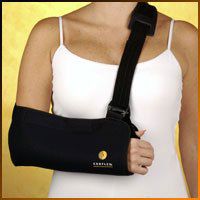 Corflex 1/8" BLACK TRICOT SHOULDER X-LARGE