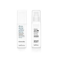 ThisWorks Sleeping Partners Set: Deep Sleep Pillow Spray 75ml & Sleep Plus Pillow Spray 75ml