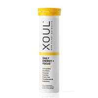 Xoul Energy + Focus: Energy and Antioxidant Supplement to Support Attention, Mood, Cognition and Memory with Green Tea, Guayusa, Guarana, Eluthero, Schisandra, Polyphenols and Catechins (15 Servings)