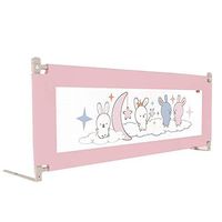 Bed Rail Childs Bed Guardrail,Children's Guardrail, Built-in, Baby Anti-Fall Bed Barrier Baffle 1.8 M 2 Universal Vertical Lift (Size : 180cm)