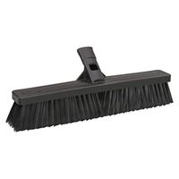 SWOPT 18” Standard Multi-Surface Push Broom Head – Push Broom for Indoor and Outdoor Use – Interchangeable with Other SWOPT Products for More Efficient Cleaning and Storage, Head Only, Handle Sold Separately, 5137C4
