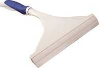 Rocky Mountain Goods Window Squeegee with Handle - Streak Free Professional High grade rubber squeegee edge - Ergonomic non slip handle - Lightweight