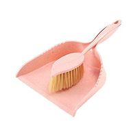 SADDPA Small Broom Dustpan Set Office Desktop Keyboard Sweeper Household Mini Cleaning Brush (Color : Pink)