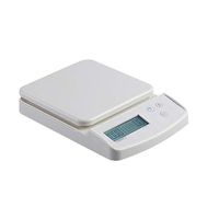 Digital Bathroom Scales 3kg/0.1g Coffee Tea Balance Scales Weight Scale Digital Kitchen Electronic Food Scale for Baking Cooking Tare Function Body Composition Monitors (Color : White)