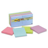 Wholesale CASE of 10 - 3M Post-it Super Sticky 3x3 Tropical Colors Pads-Super Stick Notes, 3"x3", 90 Sht/PD, 12/PK, Tropical Colors