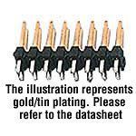 Jameco Valuepro 7000-2X8SG-R Straight Double Row Male Header, Gold Plating, 2.54 mm Pitch, 16 Pin, 3 Amps, 8.5 mm H, 5 mm W, 20.32 mm L (Pack of 10)