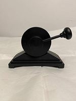 Table top Desk Cigar V Cutter by Luxotech, cuts All Sizes of Cigars, Aluminum Black Powder Coated,