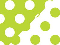 Christmas Gift Wrap Paper - Citrus Dots Reversible - 24 inches x 85 feet