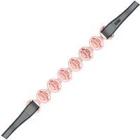 EDX Massage Roller Full Body Flexible Strap with Handles, Coral