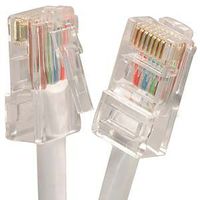 7Ft Cat.5E Non-Boot Patch Cable White