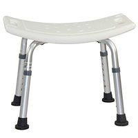 bath chair - Bathroom Anti-Slip Aluminum Frame Bath Stool for The Elderly, Pregnant Women, Disabled, Adjustable Height