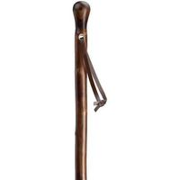Unisex Fitted Sanded Knob Cane Scorched Chestnut  -Affordable Gift! Item #DHAR-9769300