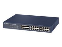 NETGEAR ProSafe 24-Port 10/100 Fast Ethernet Switch JFS524v2 - Switch - unmanaged - 24 x 10/100 - *