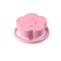 Home Floating Lint Hair Removal Catcher Mesh Pouch Device Wool Floating Washer Cleaning Washing Machine Laundry Filter Bag (4PC Pink,Blue)