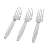Fineline Settings 2523-CL Clear Forks- BULK