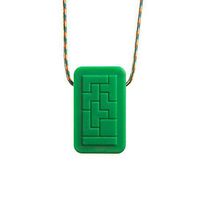 Geo Tag - Arcade - Chew Necklace for Sensory, Oral Motor, Anxiety, Autism, ADHD…