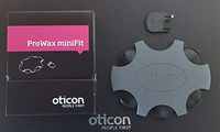 Genuine Oticon ProWax MiniFit Replacement Wax Filters (1 Pack- 6 Filters)