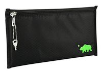 Cali Crusher 100% Smell Proof Pouch w/Locking Key (11in x 6in) (Black/Green)