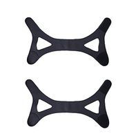 Anti Snoring Chin Strap, Stop Devices and Solution, Snore Stopper Bandage, Reduction Relief Stopper, Women Men Better Breath Health (Black) 2 Bags