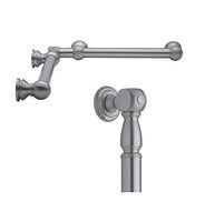 Jaclo G20-16-16-IC-SG Straight Smooth with Finials Grab Bar, Satin Gold