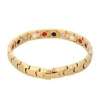 Elegant Magnetic Bracelets, Relief for Arthritis Bracelets for Women/Man Fashion Titanium Steel Adjustable Bracelet Wristband Health Care Gift