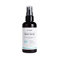 Aromatherapy Mask Refresh Spray - Portable Mask Sterilization Mist with 100% Natural Essential Aroma Oils (100ml)