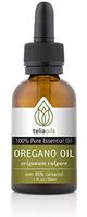 Teliaoils 100% Organic Oil Of Oregano - Super Strength over 86% Carvacrol - Pharmaceutical Grade Wild Oregano Oil from the mountains of Greece - Undiluted, Certified, Pure Oregano Essential Oil - 1 oz