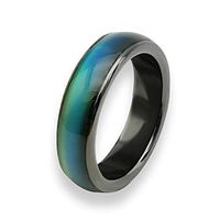 Morchic Magnetic Hematite Health Mood Rings for Womens Mens Pain Releif Therapy Arthritis (8)