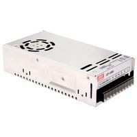 Mean Well QP-150F Enclosed Switching AC-to-DC Power Supply, Quad Output, 152W, 1.5" H x 3.9" W x 7.8" L