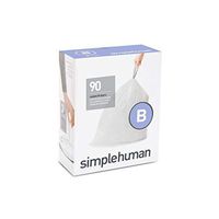 simplehuman, 90 Code B Custom Fit Liners, 3 x 30pk, 90 Pack, Piece