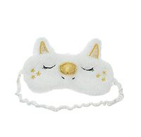 Tmrow Unicorn Sleeping Mask Cute Unicorn Horn Soft Plush Blindfold Eye Cover for Women Girls