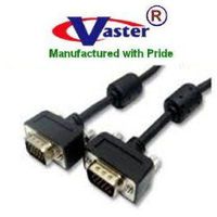 SuperEcable - 6 Ft High Resolution Micro S-VGA Slim Wire & Hood Monitor Video Cable, with Ferrite Cord