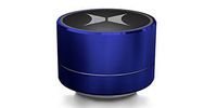 Xtreme Mini Round Helix Light-Up Bluetooth Speaker (Blue)