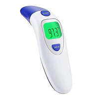 Forehead Thermometer with Ear Function - Professional Medical Digital Infrared Temporal Thermometer Adults, Fever Thermometer for Babies, Kids, Infants, Toddlers, Children, Fever Alarm, ℃/℉ Available