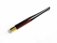 Costume Holder - Short Cigarette Holder Audrey Hepburn. Hand Carved 3.9'' / 100mm Fits .....Regular Cigarettes.....