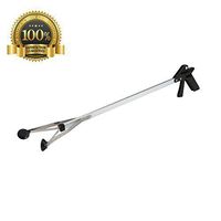 COJOY Suction Cup Reacher Grabber - 32" Heavy Duty Mobility Aid - Tool for Light Bulb Remover Ipad Pick up Litter Picker Trash Garbage Garden Nabber Long Extender