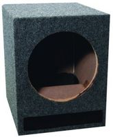 Q Power SB12V Single 12" Vented Woofer Box