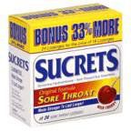 Sucrets Wild Cherry Throat Relief, 18 CT (Pack of 18)