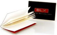 DLX Deluxe Platinum Cigarette Paper Tips (10 Packs)
