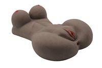 Beautiful Woman Body Torso Model Doll Silicone Entity Love dolES for Man - Couple's Gift -12 lbs (brown)