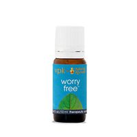 Worry Free Aroma Oil | 0.34 fl. oz. | Herbal Essential Aromatic Oil for Ease of Worry & Relaxation | with Jasmine Oil, Patchouli Oil & Lemon Oil | Aromatherapy | Soothe Your Worries