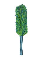 Pomatree Microfiber Duster for Cleaning and Dusting Ceiling Fans, Cobwebs, Chandeliers and Light Fixtures | Threaded Brush Tool Attachment for Extension Pole to Reach Tall Walls, Vaulted Ceilings
