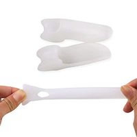 Ktyssp Little Thumb Soft Silicone Gel Toe Separators Straightener Bunion Protector